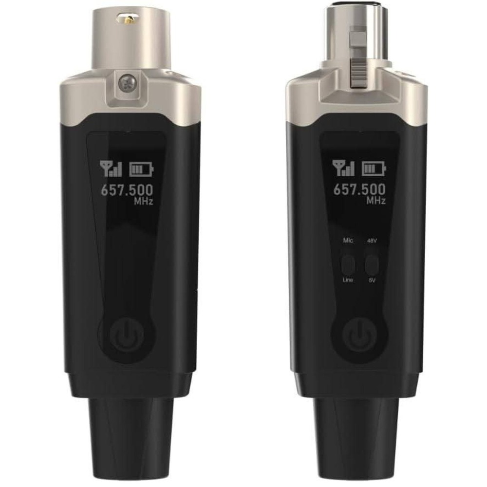 AirSync Wireless XLR Transmitter & Receiver UHF Wireless Microphone System 150ft